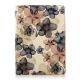 iPad Air hoes bloemen bruin/zwart