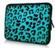 iPad hoes blauwe panterprint Sleevy