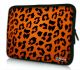 iPad hoes oranje panterprint Sleevy