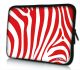 iPad hoes rode zebraprint Sleevy