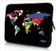 iPad hoes wereldkaart en vlaggen Sleevy