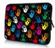 Laptophoes 11 inch gekleurde handjes Sleevy