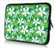 Laptophoes 11,6 inch bloemen wit - Sleevy