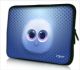 Laptophoes 11,6 inch funny blauw - Sleevy
