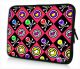 Sleevy 11,6 inch laptophoes macbookhoes hartjes doodskopjes