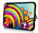 Laptophoes 11 inch regenboog Sleevy