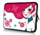 laptophoes 14 inch artistieke vrouw sleevy 