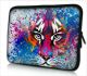 Laptophoes 14 inch tijger artistiek - Sleevy