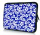  laptophoes 14 inch klavertje 5 blauw sleevy