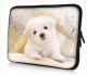 laptophoes 14 inch witte puppy sleevy 