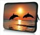Laptophoes 15,6 inch dolfijnen - Sleevy