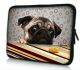 laptophoes 17 inch grappig hondje Sleevy