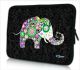 Laptophoes 17,3 inch olifant indisch patroon - Sleevy