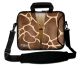 Sleevy 15,6 inch laptoptas giraffe