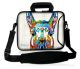 Laptoptas 15,6 inch lama artistiek - Sleevy