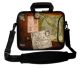 Sleevy 15.6 inch laptoptas antieke kaarten