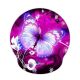 Muismat polssteun grote paarse vlinder - Sleevy