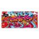 Muismat xxl hiphop graffiti 90 x 40 cm - Sleevy