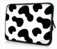 Sleevy 13,3 inch laptophoes koeienvlekken