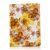 iPad Air hoes bloemen bruin/geel