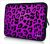 Laptophoes 11,6 inch panterprint paars - Sleevy