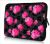 Laptophoes 15,6 inch roze bloemen patroon - Sleevy
