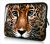 Laptophoes 17,3 inch luipaard - Sleevy