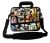 Sleevy 15,6 inch laptoptas collage hondjes