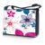 Sleevy 15,6 inch laptoptas fleurige bloemen