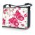 17,3 inch laptoptas roze vlinder Sleevy