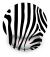 Muismat polssteun zebra design - Sleevy