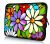 Sleevy 17” laptophoes bloemen          