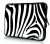 Sleevy 10” netbookhoes zebra     
