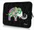 Tablet hoes / laptophoes 10,1 inch olifant indisch patroon - Sleevy