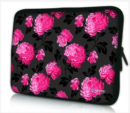 De neiging hebben Sta in plaats daarvan op Wat dan ook Laptophoes 15,6 inch roze bloemen patroon - Sleevy