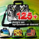 Sleevy laptoptassen en hoezen 125 designs